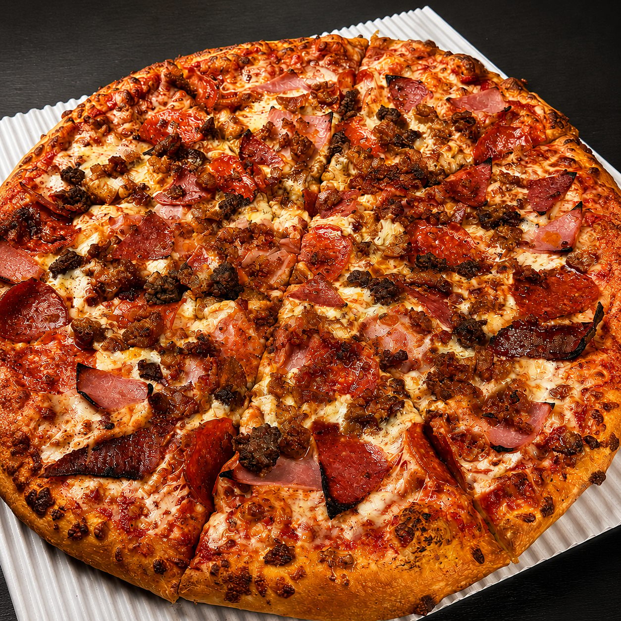 Meat Lover Pizza.