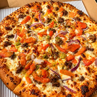 Cheese Burger Pizza
