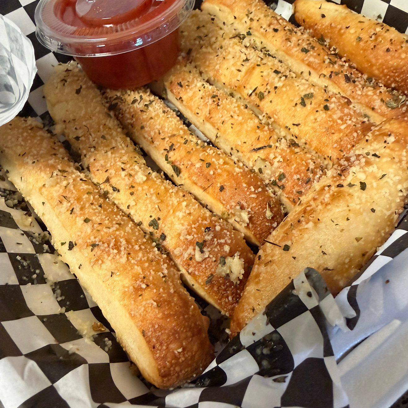 Garlic Bread Sticks.