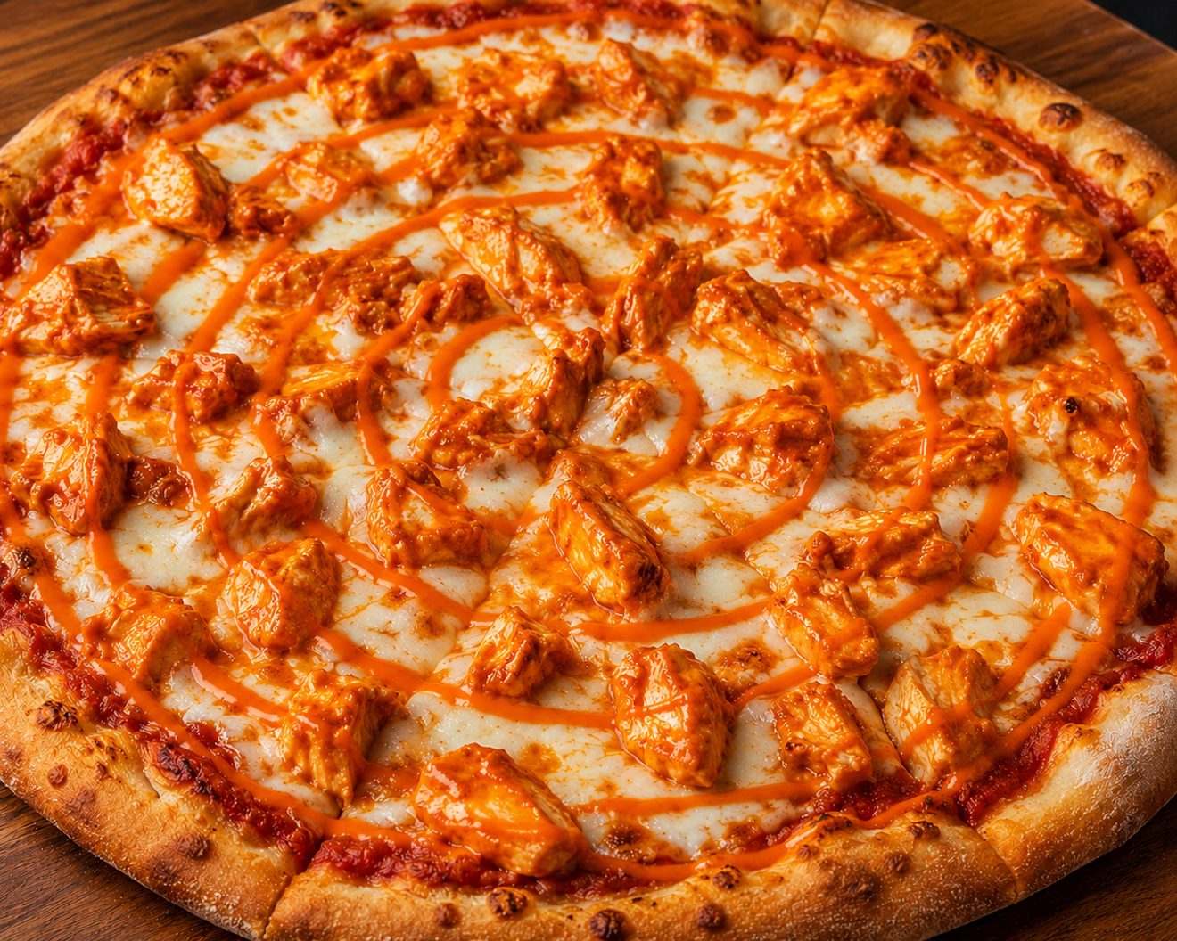 Buffalo Chicken Pizza.