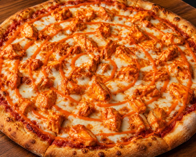 Buffalo Chicken Pizza.
