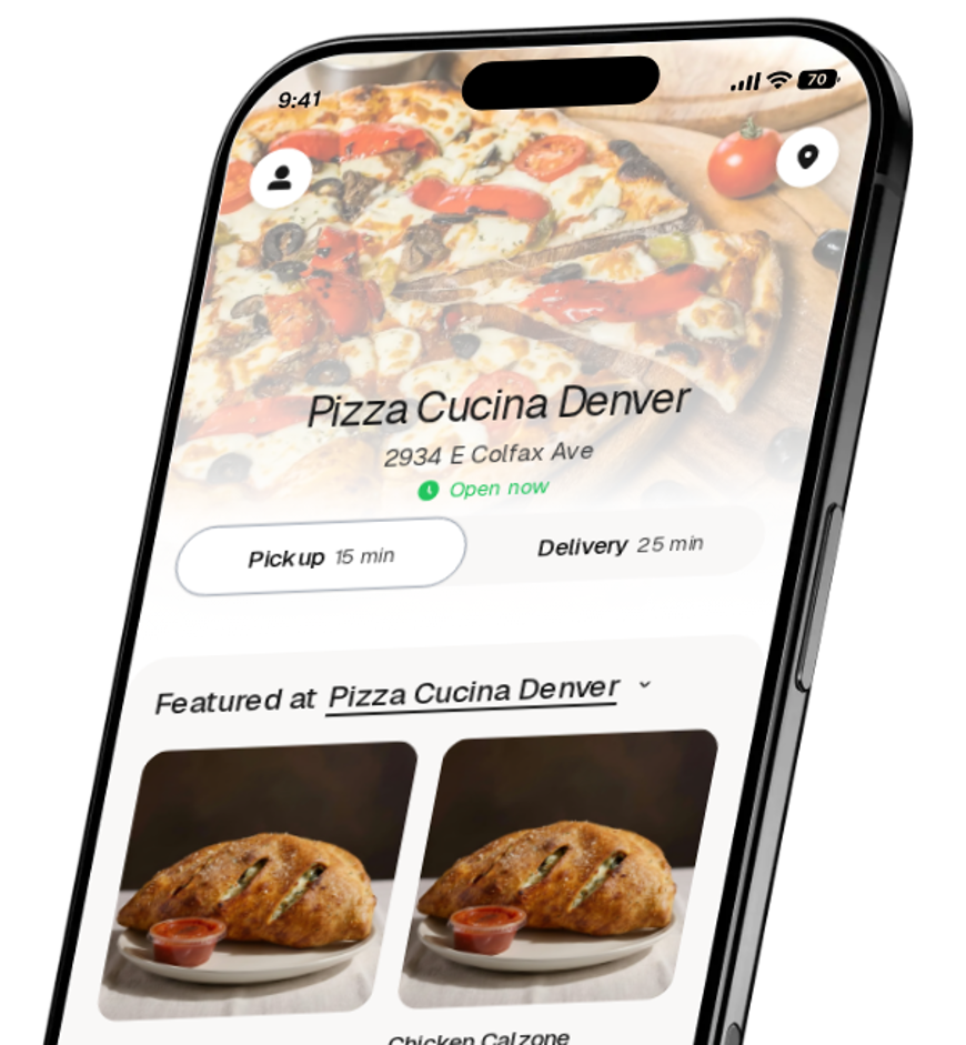 Pizza Cucina Denver app preview