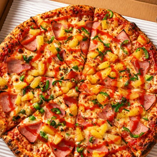 Hot Hawaiian Pizza
