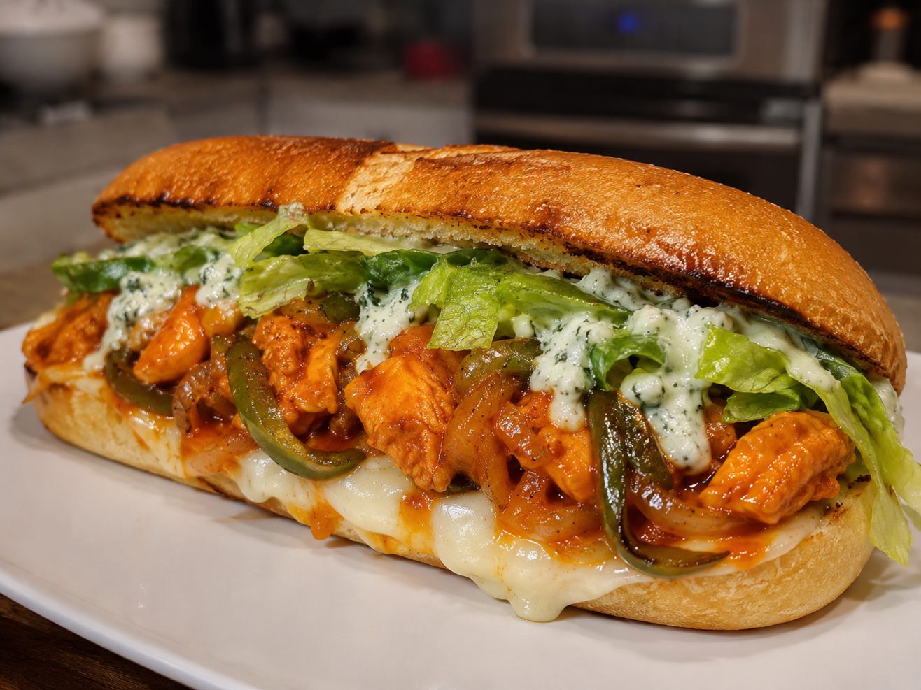 Buffalo Chicken Sandwich.