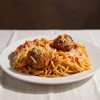 Meatball Spaghetti